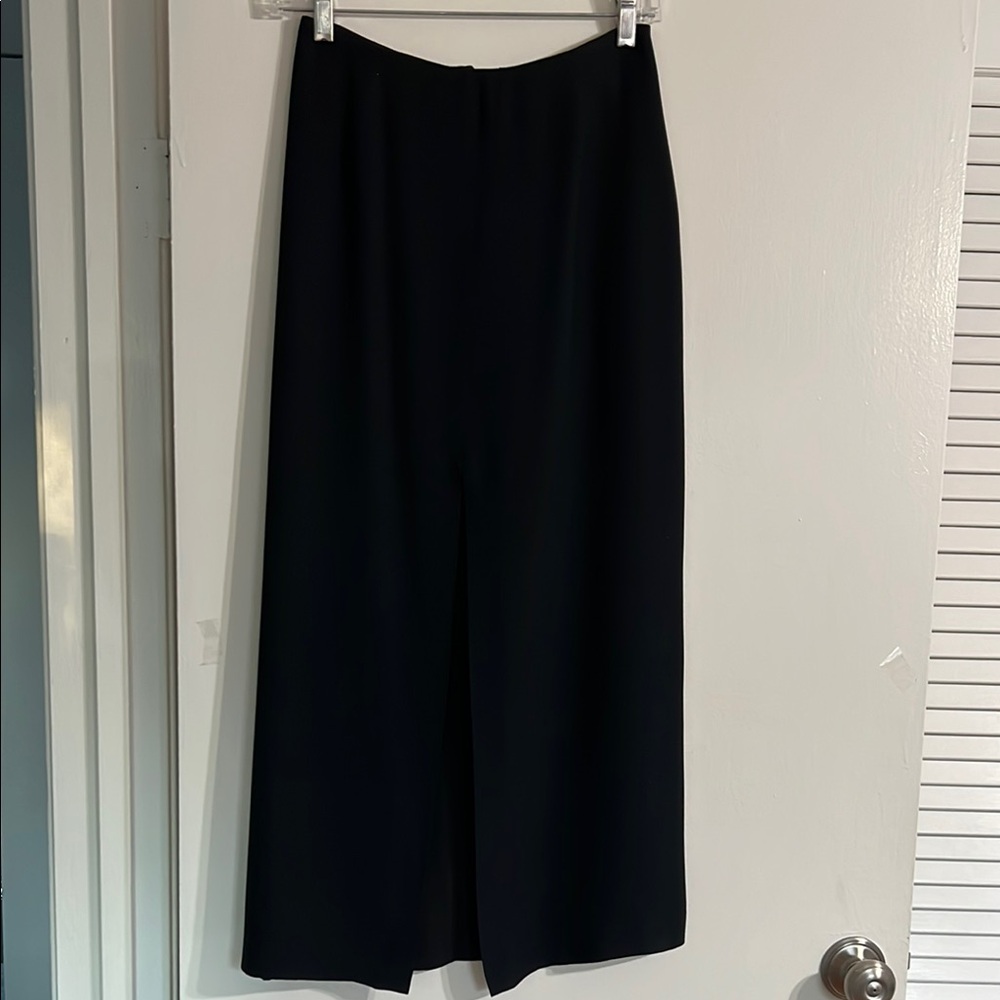Banana Republic Black Maxi A-Line Skirt
